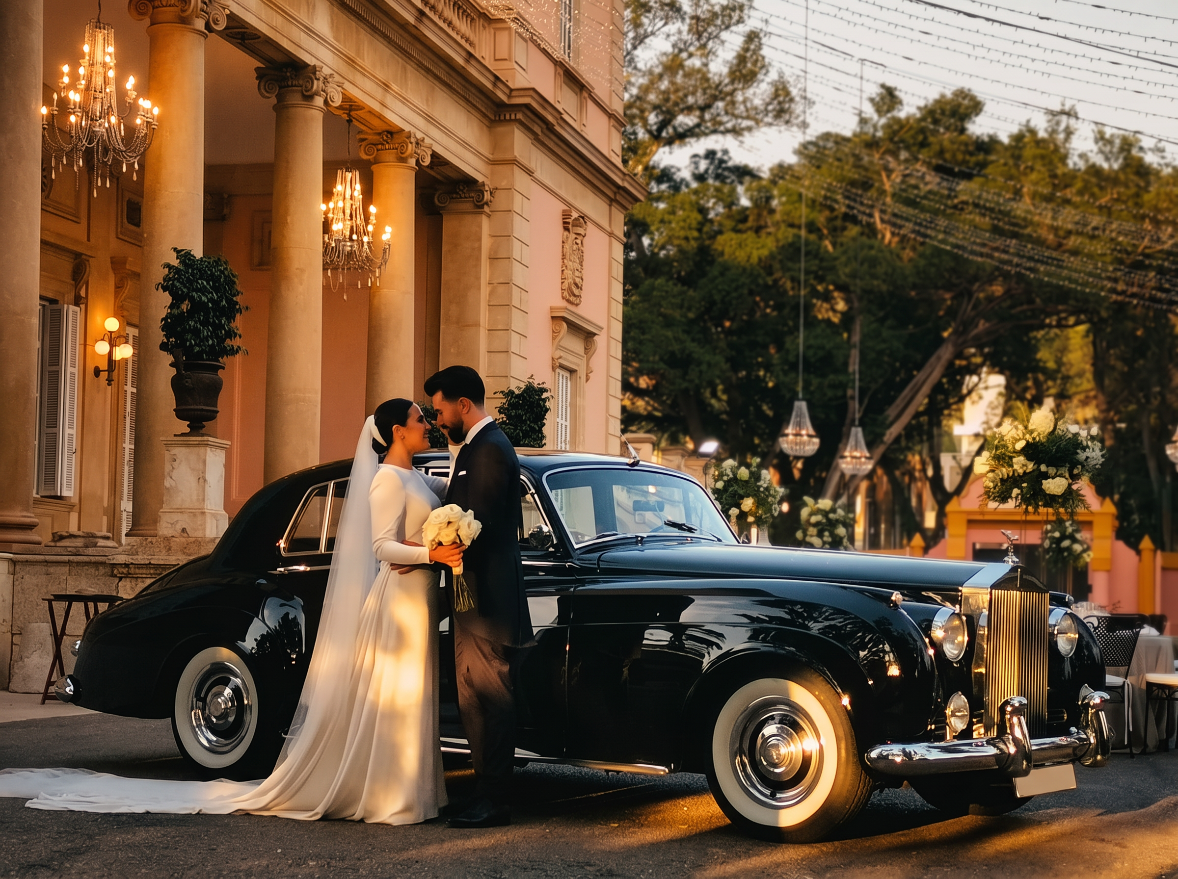 Auto con autista e vetture di lusso per il matrimonio a Gibilterra