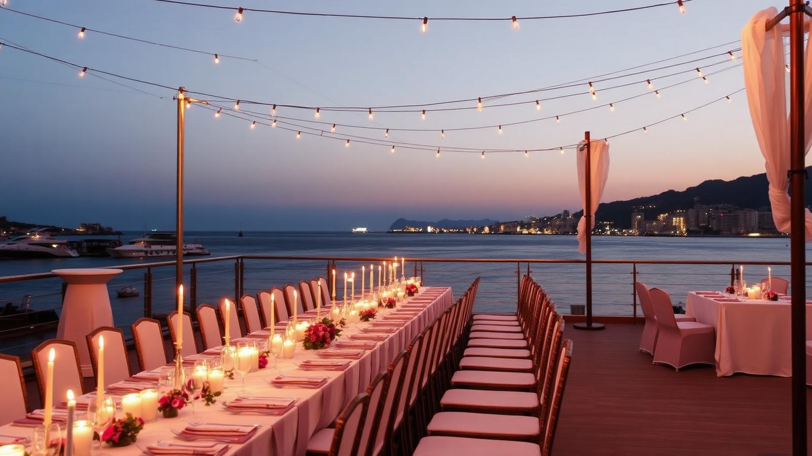 Wedding reception and dinner in Gibraltar