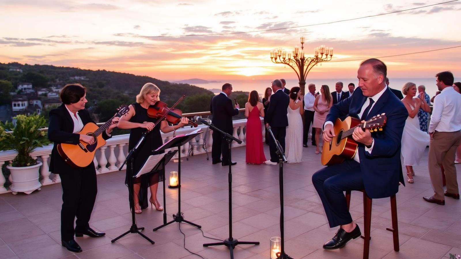 Wedding music, live bands and DJs in Gibraltar